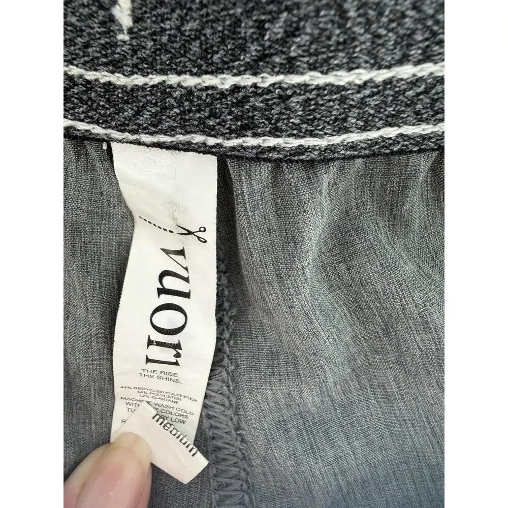 Vuori Shorts Women's Medium Gray Tavi Athletic Running Gym Performance